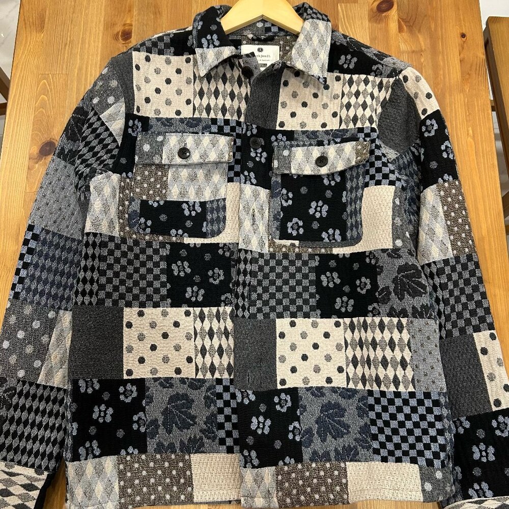anerkjendt - Patchwork Knit Jacket